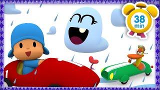 ️ RAIN, RAIN, GO AWAY ️[ 38 minutes ] | Nursery Rhymes & Baby Songs - Pocoyo