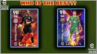 NEUER or Ter STEGEN?? | Best Nominating Goalkeeper In Efootball 25 | Efootball 2025