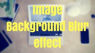 How to Blur an Image Online and Overlay Text For free