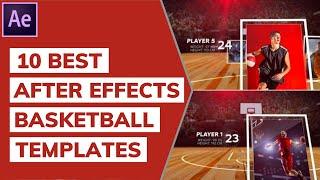 10 Best After Effects Basketball Templates