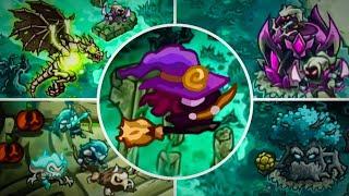 2 NEW Heroes Stregi & Bonehart, 3 NEW Towers & 8 NEW Enemies - Kingdom Rush Alliance