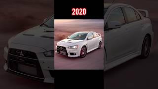 Evolution of mitsubishi Lancer(1973-2023) #viral #2023#2024#car #subscribe#shorts