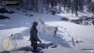 How to Find The Best Legendary Horse Early Game!!! RED DEAD REDEMPTION 2