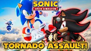 Tornado Assault Returns! Unlocking Clockwork Shadow & Gold Style Omega in Sonic Speed Simulator