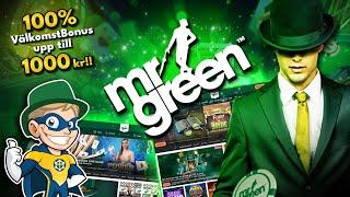 Mr Green Recension (Välkomstbonus upp till 1000 kr)