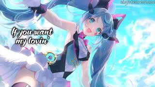 Nightcore - Body Back (Lyrics)