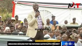 ANGRY PRESIDENT RUTO LECTURES KALONZO AND GACHAGUA BADLY IN UASIN GISHU!!