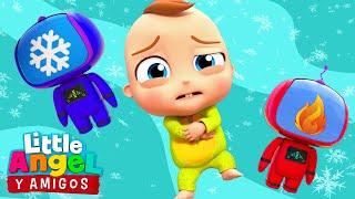 Conocer Caliente o Frio ️​ | Canciones Infantiles | Little Angel  Y Sus Amigos