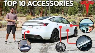 Top 10 EVERYDAY Tesla Accessories