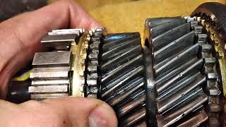 Дефектовка кпп Toyota W58 часть 2