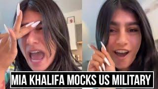 Porn star Mia Khalifa sparks outrage with comments about military PTSD