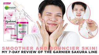 Easy Way to Achieve Glass Like Skin | Garnier Sakura Line Review (One Week Use)