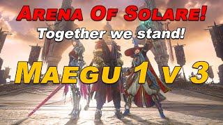 Maegu 1 V 3 | Arena of Solare Pvp #1 | Black Desert Online | SEA