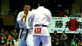 Kyokushinkan 2012  All  Japan  Open  Karate  Tournament  Sohasen ( fuji vs fuji )