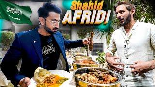 Jumma in Madina & Dinner With Shahid Afridi in Saudi Arabia