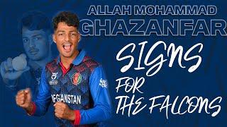 AM Ghazanfar signs for the Falcons!