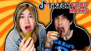 Trying WEIRD TikTok Food Combinations w/ JAKE WEBBER