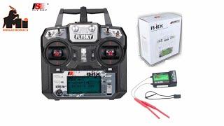 FST10X-T7 | Flysky 10CH FS-i6X I6X 2.4GHz FS-iA10B Transmitter receiver