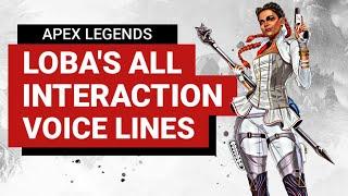 Loba Interaction Voice line | Loba Interactions | Apex Legends