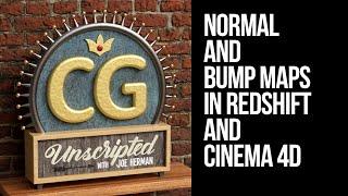 Normal and Bump Maps in Redshift and Cinema 4D - Tutorial