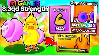 I Unlocked NEW World 20 Sakura Temple in Arm Wrestle Simulator Roblox!