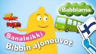 Bibbin ajoneuvot – Babblarna kielileikki