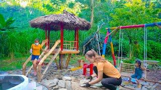 Stone Flooring Technique for Amusement Park | Anti-Termite Paint & Strong Foundation – Harny's Life
