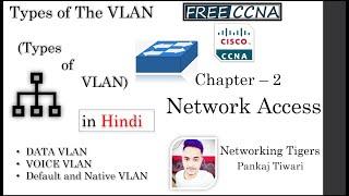 Free (NEW) CCNA |68 Types of the VLAN | Part -1 | DATA & VOICE VLAN | CCNA 200-301 Complete Course