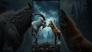 WILD Creature Alert! Is This a REAL Goat Fox Hybrid? #ai #funnymedia #aihybridanimals