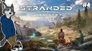 ПЕРВЫЙ ДОМ! И ОБОРОНА  Stranded: Alien Dawn #4  ПРОХОЖДЕНИЕ