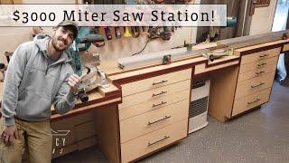 Professional Frame Maker's Miter Saw Station // PART 2