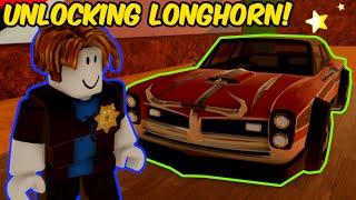 UNLOCKING LONGHORN VEHICLE! | Roblox Jailbreak Season 18 Reward