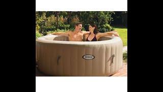 Intex PureSpa Bubble Massage Portable Hot Tub