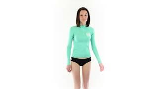 Women's Billabong SOL SEARCHER L/S Rashguard - Wetsuit Wearhouse