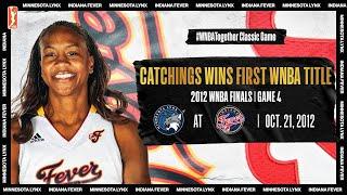 2012 WNBA Finals Game 4: Tamika Catchings goes off for 25 PTS and 8 AST | #WNBATogether #20HoopClass