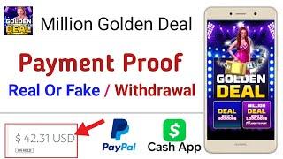 Million Golden Deal Withdrawal - Million Golden Deal Payment Proof - Million Golden Deal Real OrFake