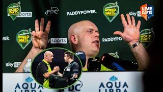 Michael van Gerwen FIRES MESSAGE after epic win over Callan Rydz: "The king will come back"