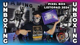 Stranger Things, Attack On Titan, Aliens - Pixel Box listopad 2024 - Unboxing - Kod rabatowy 5%