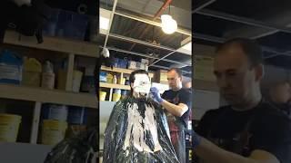 Time lapse of face cast for Doctor Rigormorto