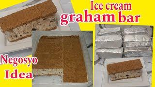 Ice Cream Graham Bar Recipe l Cookies in Cream l Negosyo Idea