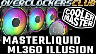 Overclockersclub checks out the ML360 Illusion from Cooler Master!