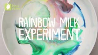 Rainbow Milk Experiment