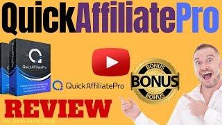 Quick affiliate pro review ️WARNING ️ DON'T BUY QUICK AFFILIATE PRO WITHOUT MY ‍ BONUSES!!