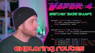 Vapor: How to Use Routes - Server Side Swift