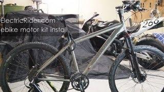 How to: Install an eBike kit [ElectricRider.com Phoenix II]