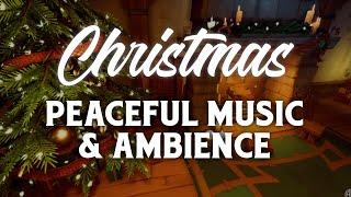 Christmas Music & Ambience | Relaxing Animated Fireplace with Peaceful Holiday Music (4 Hours)