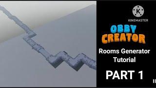 Obby Creator How To Make Rooms Generation Like Doors EASY (Part 1)