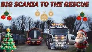 BIG Scania SAVES Christmas! #vlog