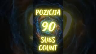 90 Top 100 YouTubers Srbija Gold Music Production #shorts