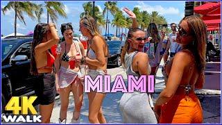 【4K】𝐖𝐀𝐋𝐊  Fort Lauderdale ️ Beach  USA   walking tour ! Miami